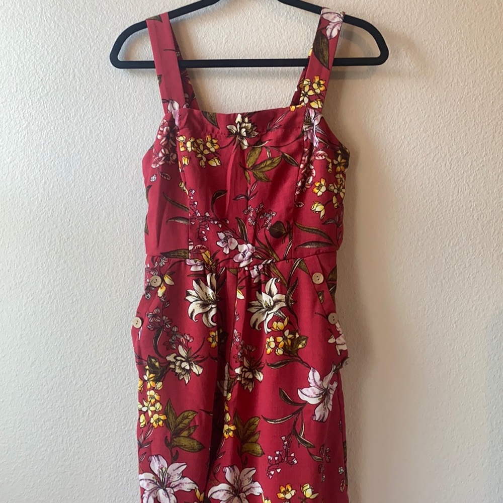 Floral jumpsuit